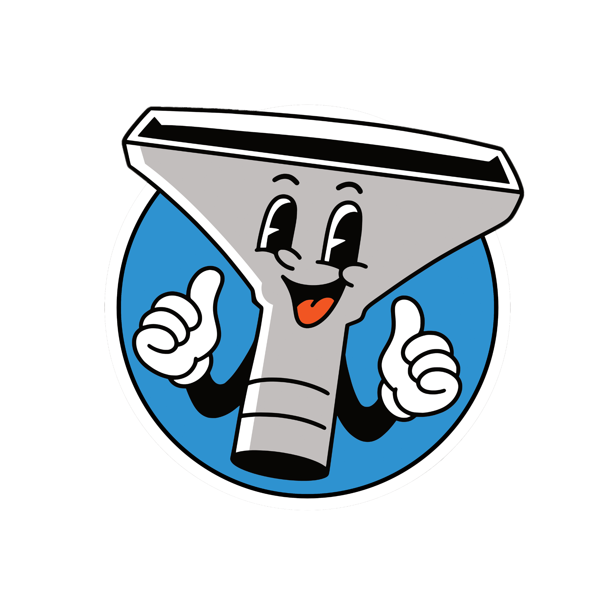 Happy Vac Co. mascot